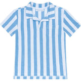boys bay stripe french terry polo