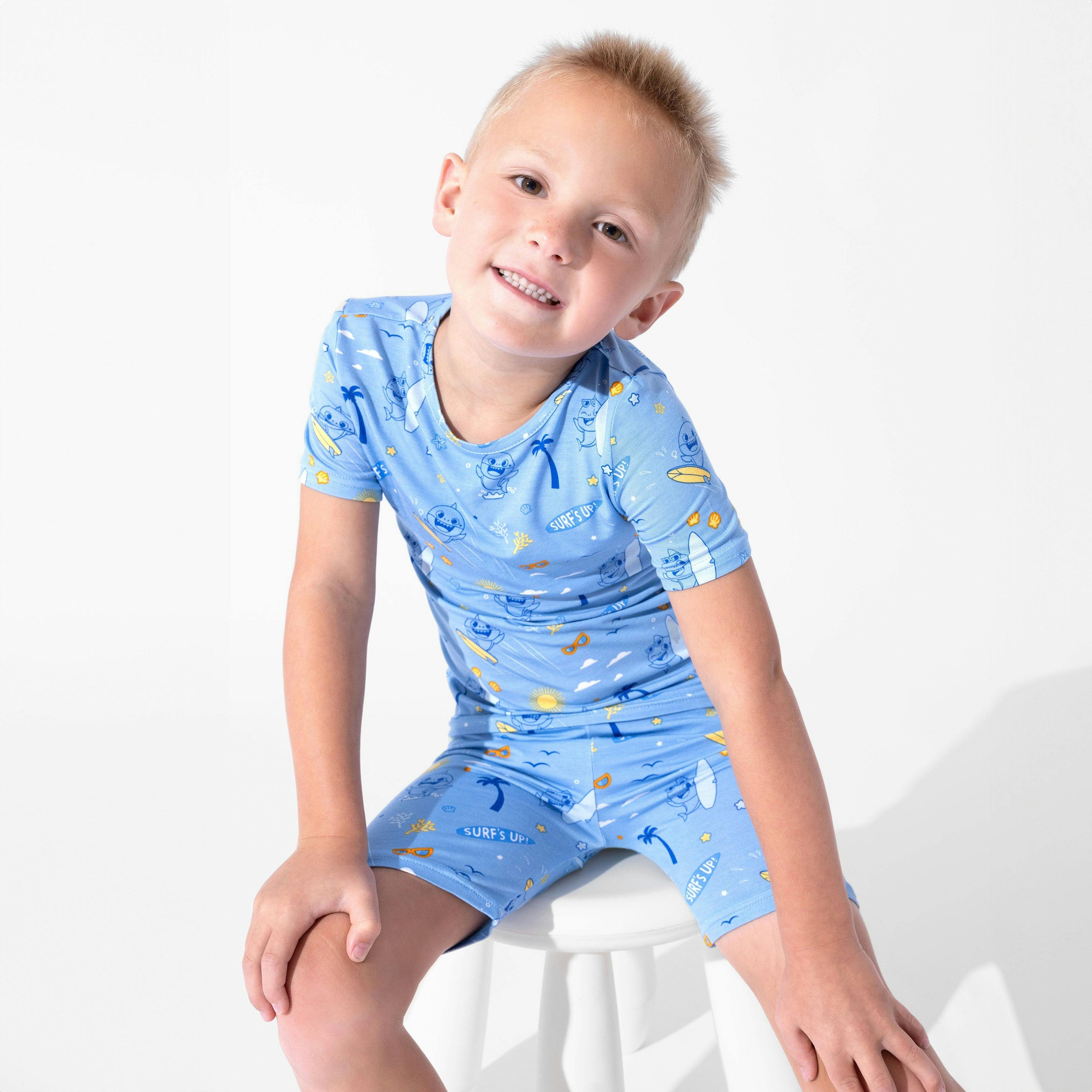 Baby Surf Kids Pajama Short Set