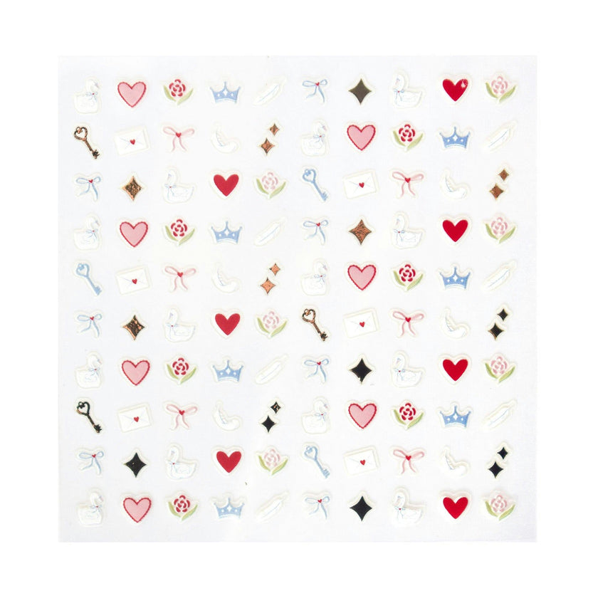 Love Birds Nail Stickers