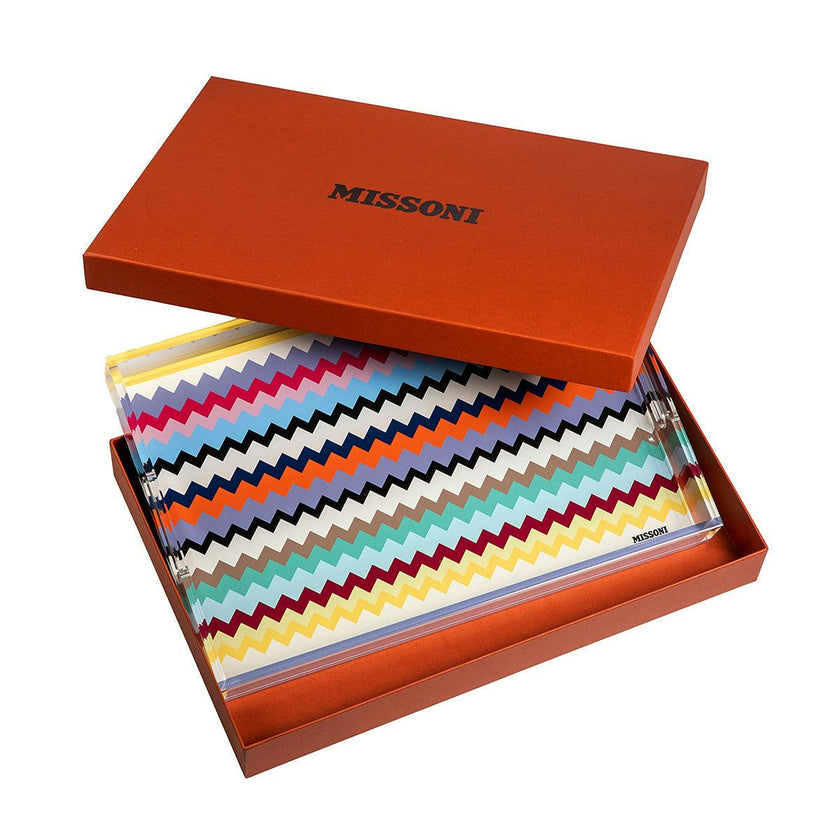 Tray RIVERBERO VASSOIO MULTICOLOR Large 12 x 18 in