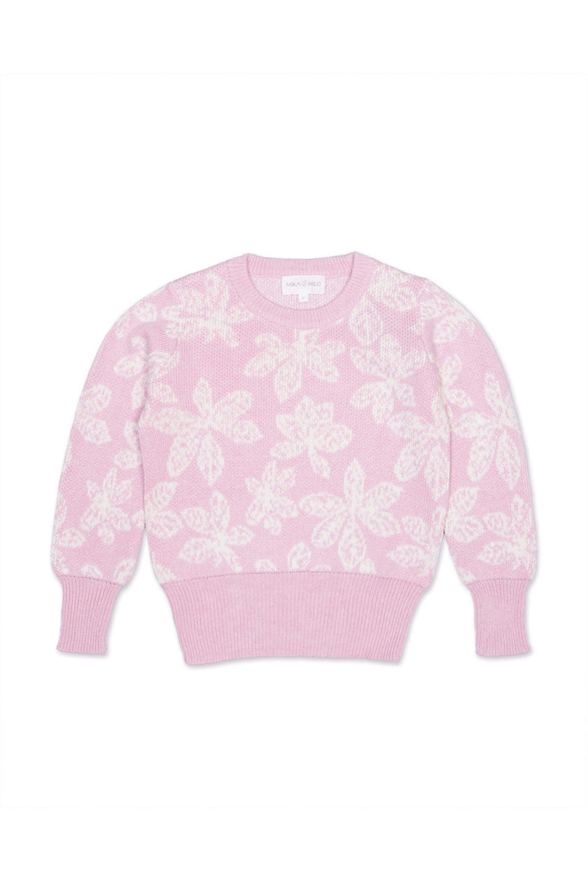 Chestnut Leaves Jumper | Bubble Gum