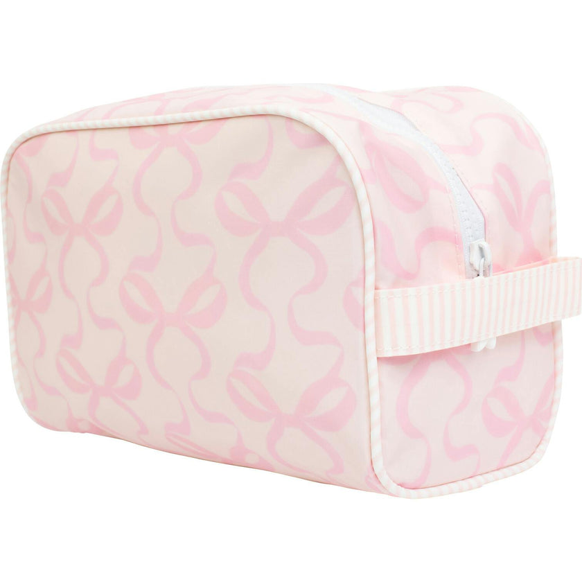 The Dopp Kit in Bows on Pink