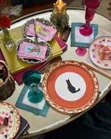Bewitched Appetizer Plate Set - Pumpkin