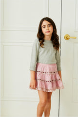 Tiegen Heart Grey Sweater