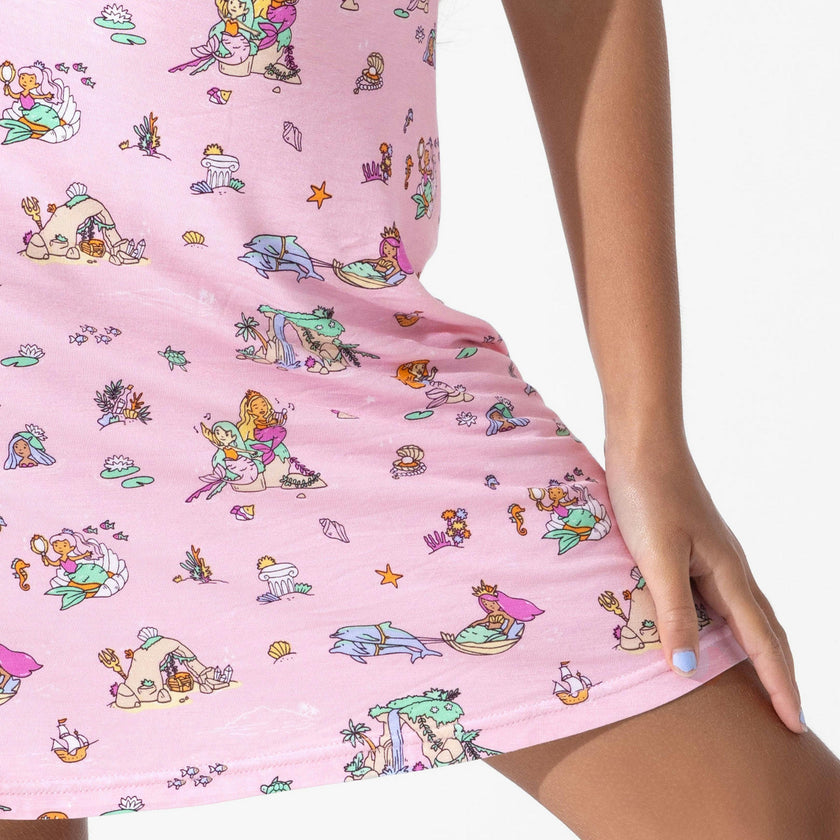 Mermaid Lagoon Girls' Short Sleeve Dress