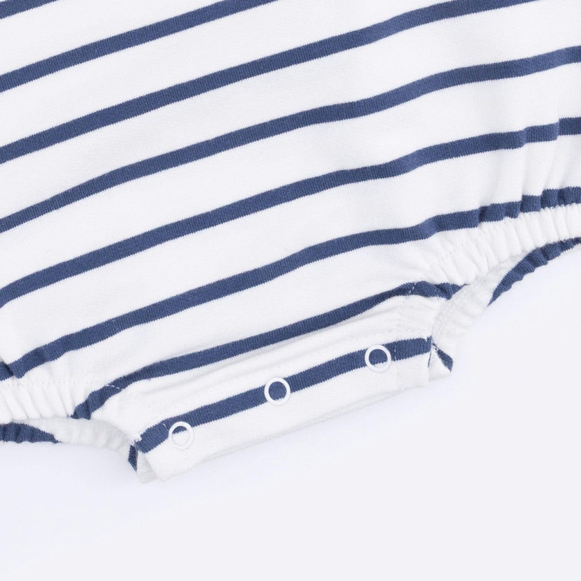 Sailor Sea Creatures Appliques - Sweatshirt Bubble Stripe
