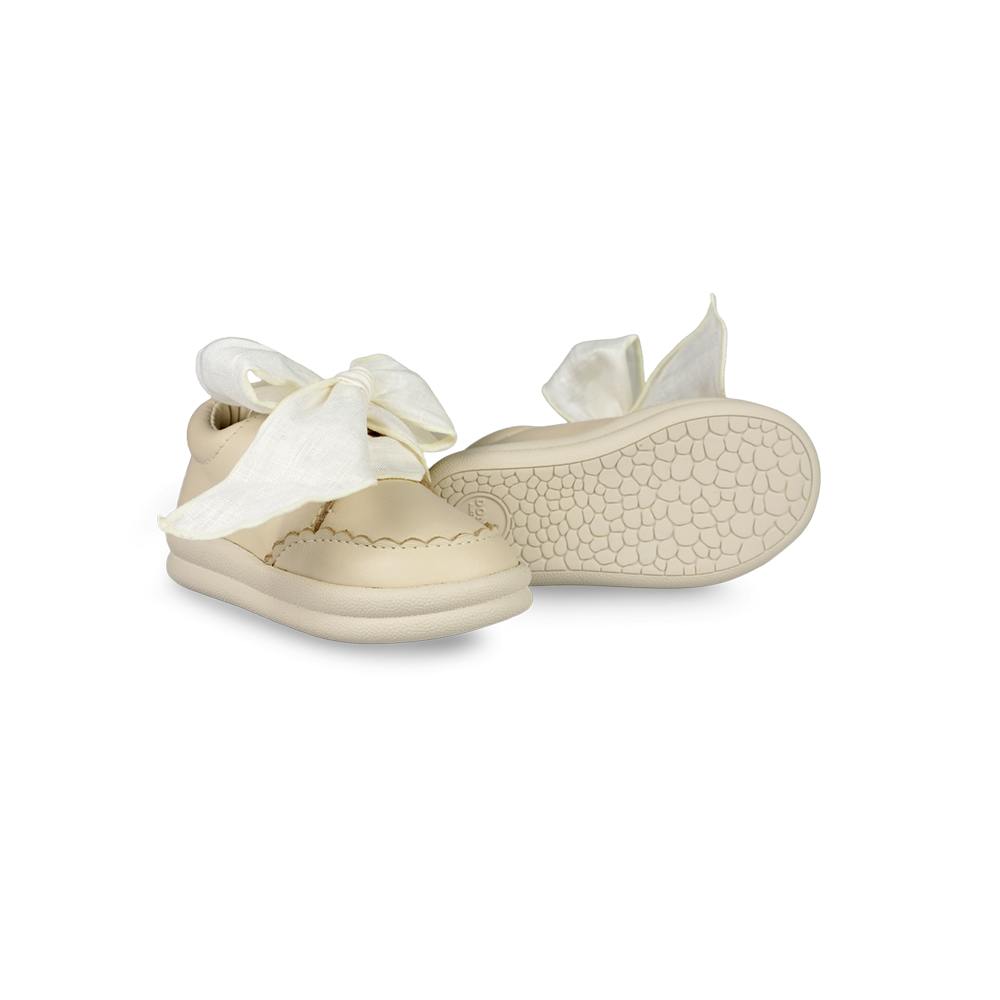 Brookli Sneakers | Cream Leather