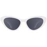 Wicked White Cat-Eye I Smoke Lenses