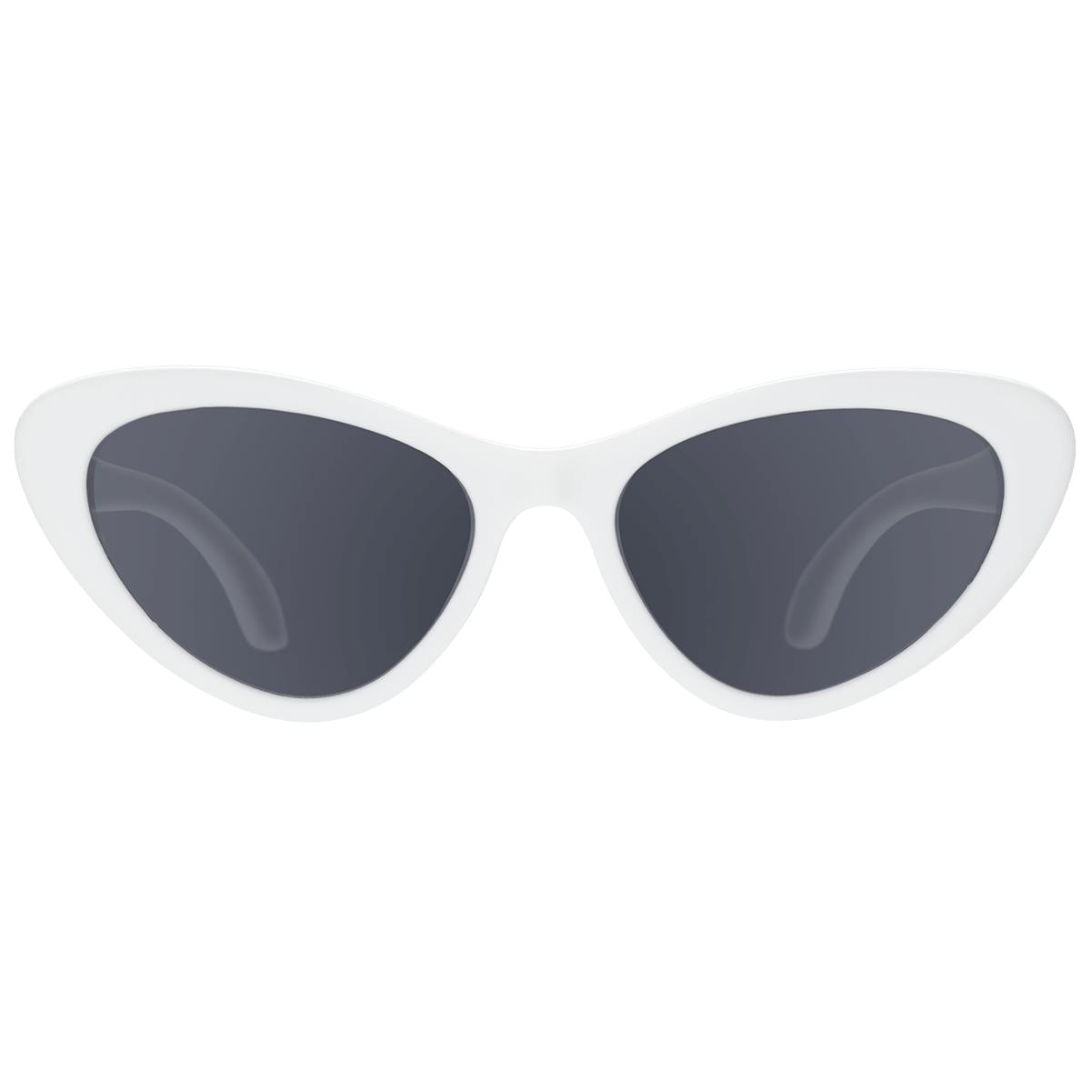 Wicked White Cat-Eye I Smoke Lenses