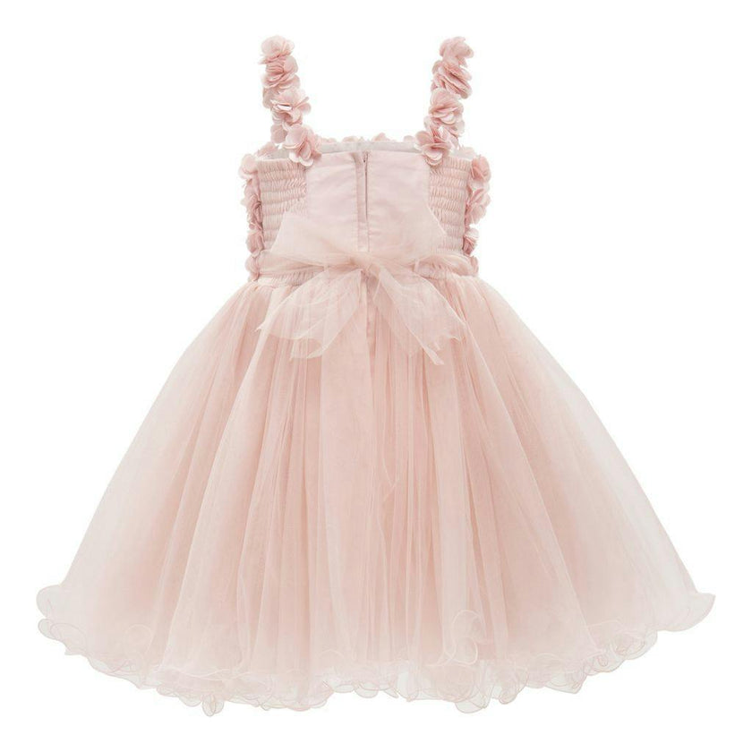 Pink Rose Campanula Dress
