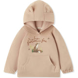 Dusty Rose Ear Hoodie