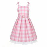 A Leading Role x Mattel Premium Barbie The Movie Barbie Pink Gingham Child Dress Up