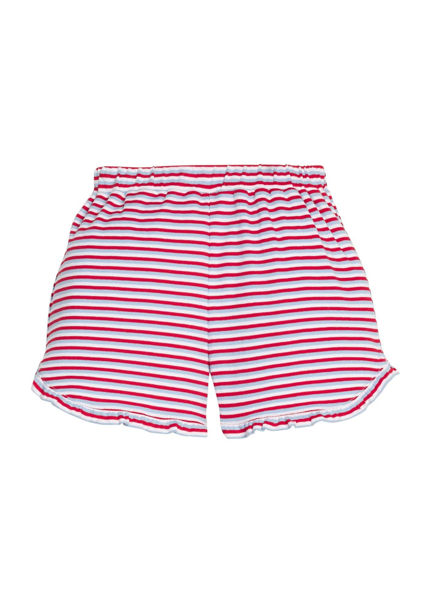 Tulip Knit Short - Americana Stripe
