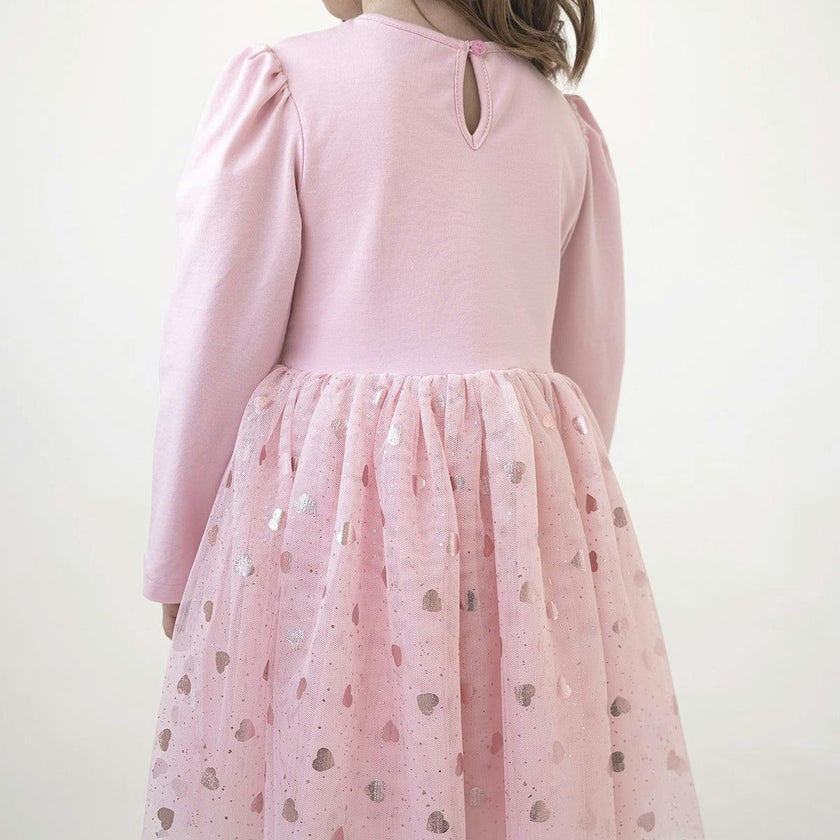 Gleam Blush Tutu Dress