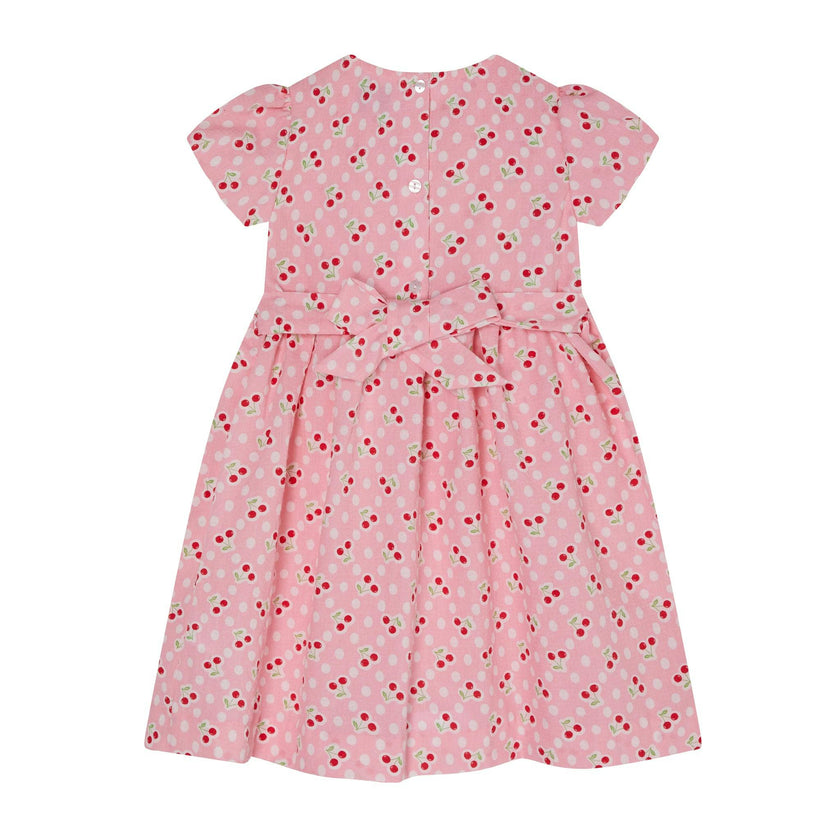 Hand-Smocked Girls Dress Sakura