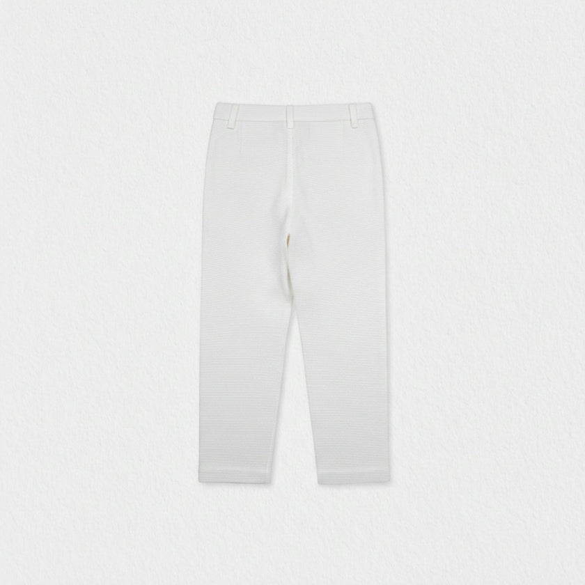 Aurelien Boy Pants, Pearl Off White