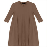 Wide And Narrow Rib Dress