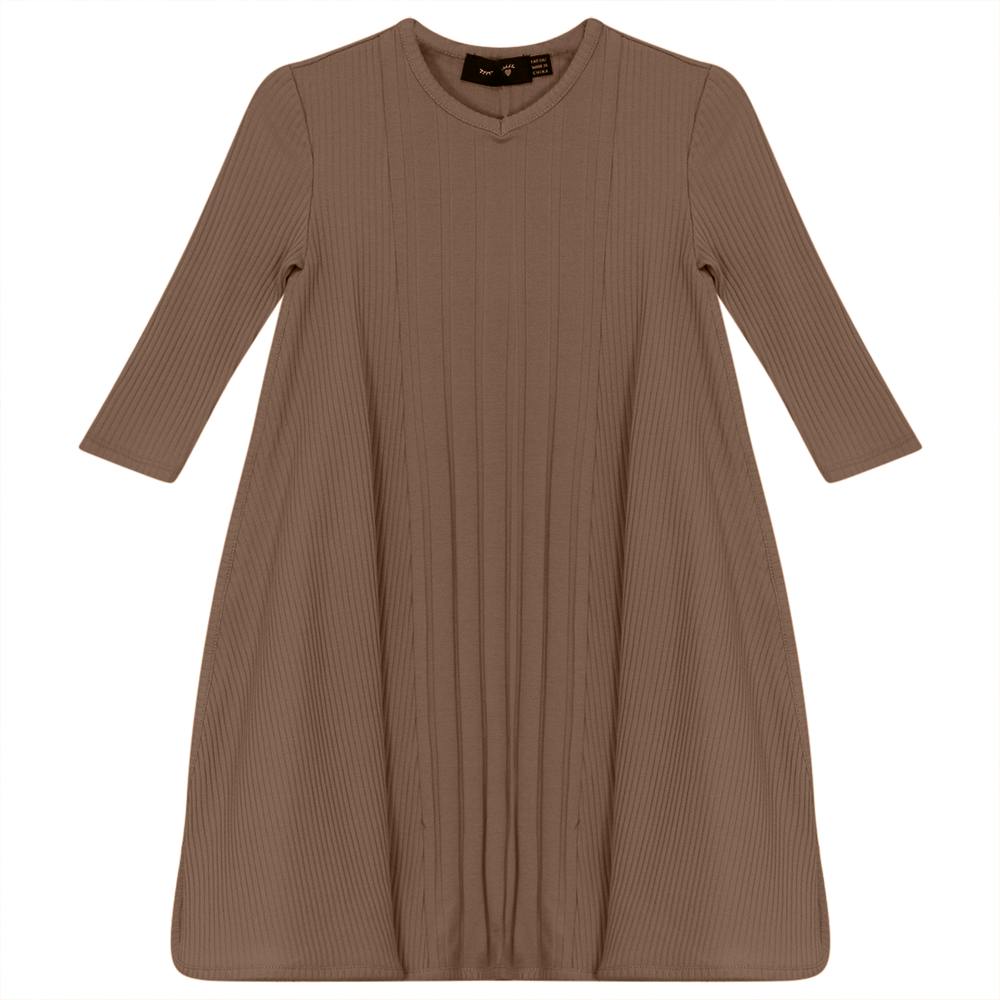 Wide And Narrow Rib Dress