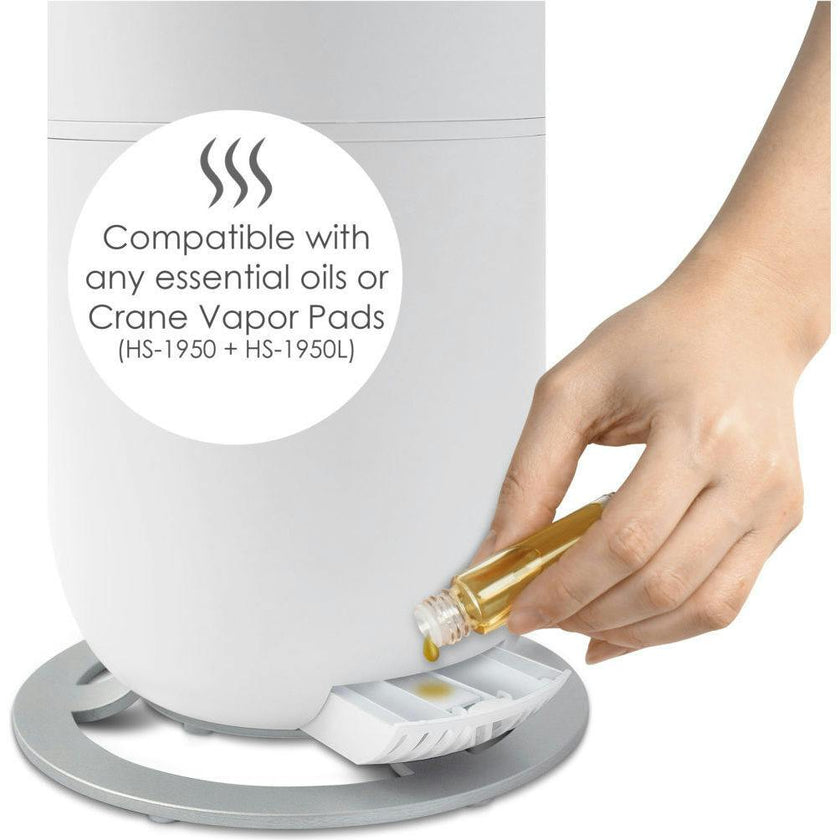 2 Gal. Ultrasonic Cool Mist Tower Humidifier with Germicidal UV-A Light