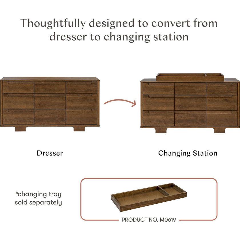 Yuzu 9-Drawer Extra Wide Assembled Dresser (66")