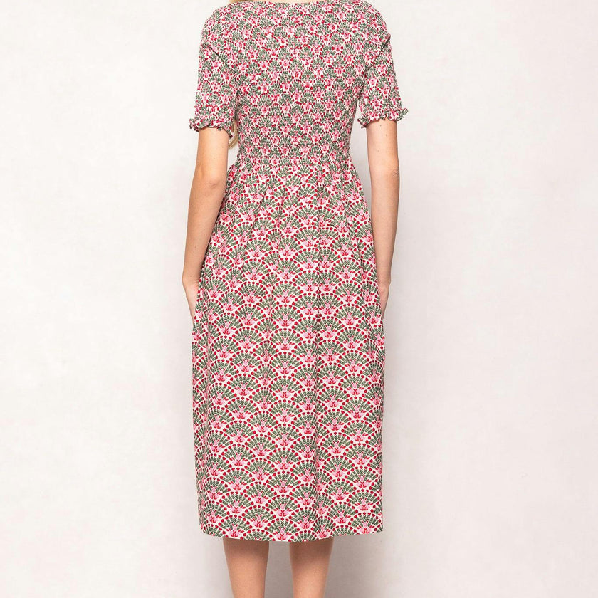 Parker Dress in Floral Fan