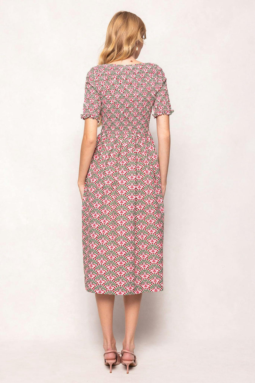 Parker Dress in Floral Fan