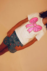 Pinky Big Bow T-shirt