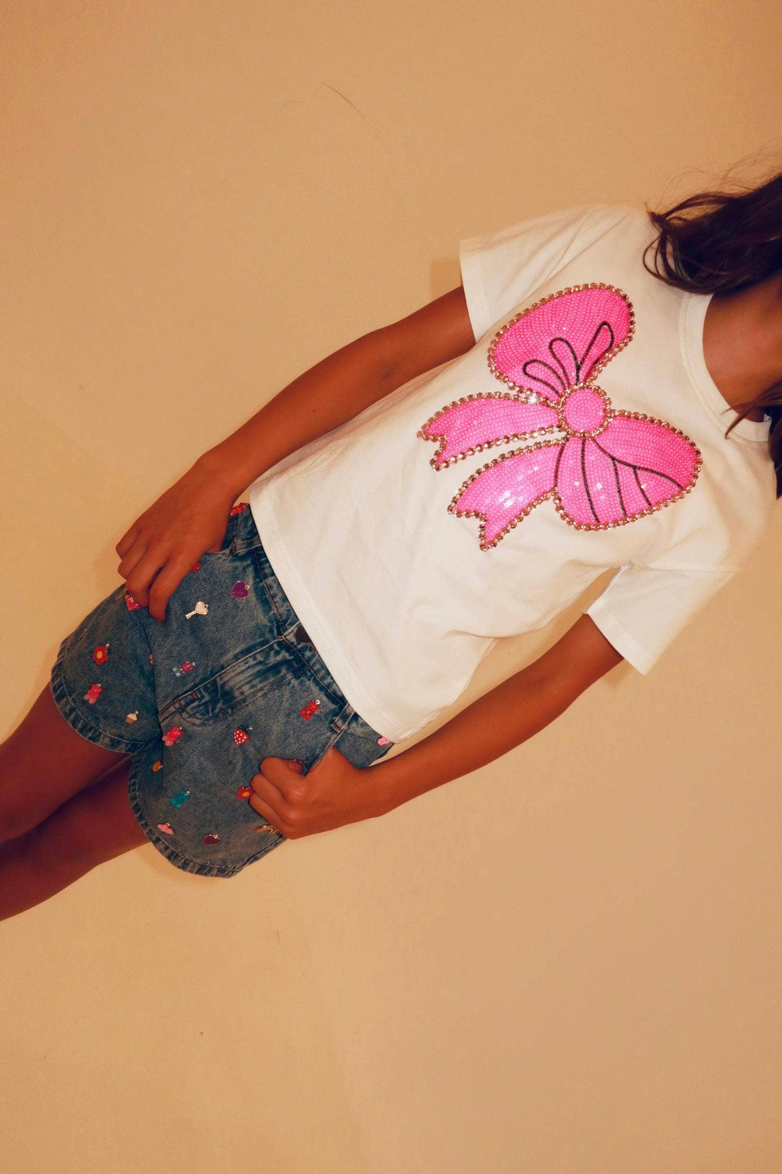 Pinky Big Bow T-shirt