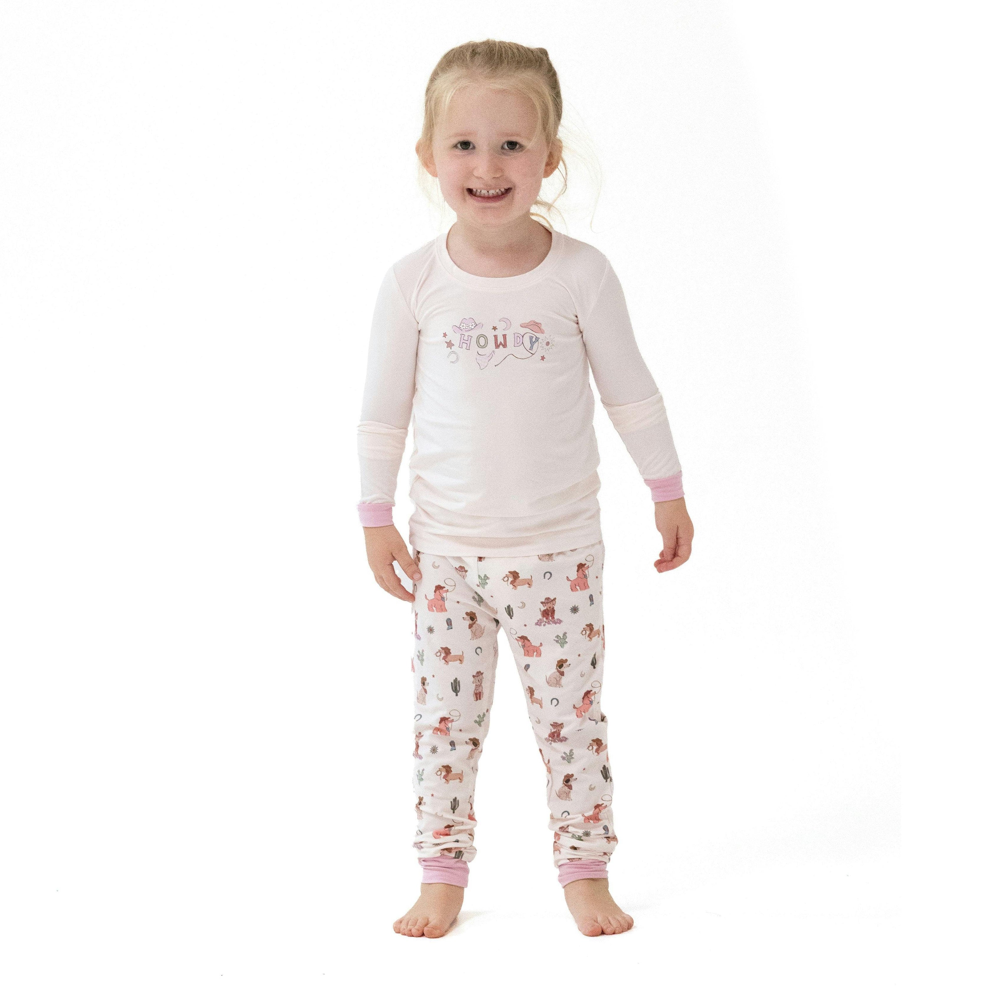 Cowgirl Dogs - Long Sleeve Loungewear Set