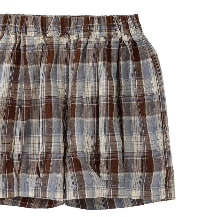 Blue Fish Plaid Set
