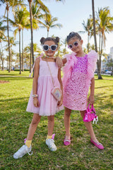 Pink Limited Edition Bejeweled Dress