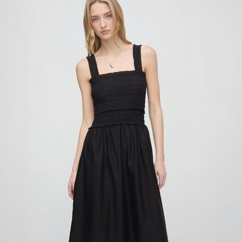 The Azalea Maxi Nap Dress - Black