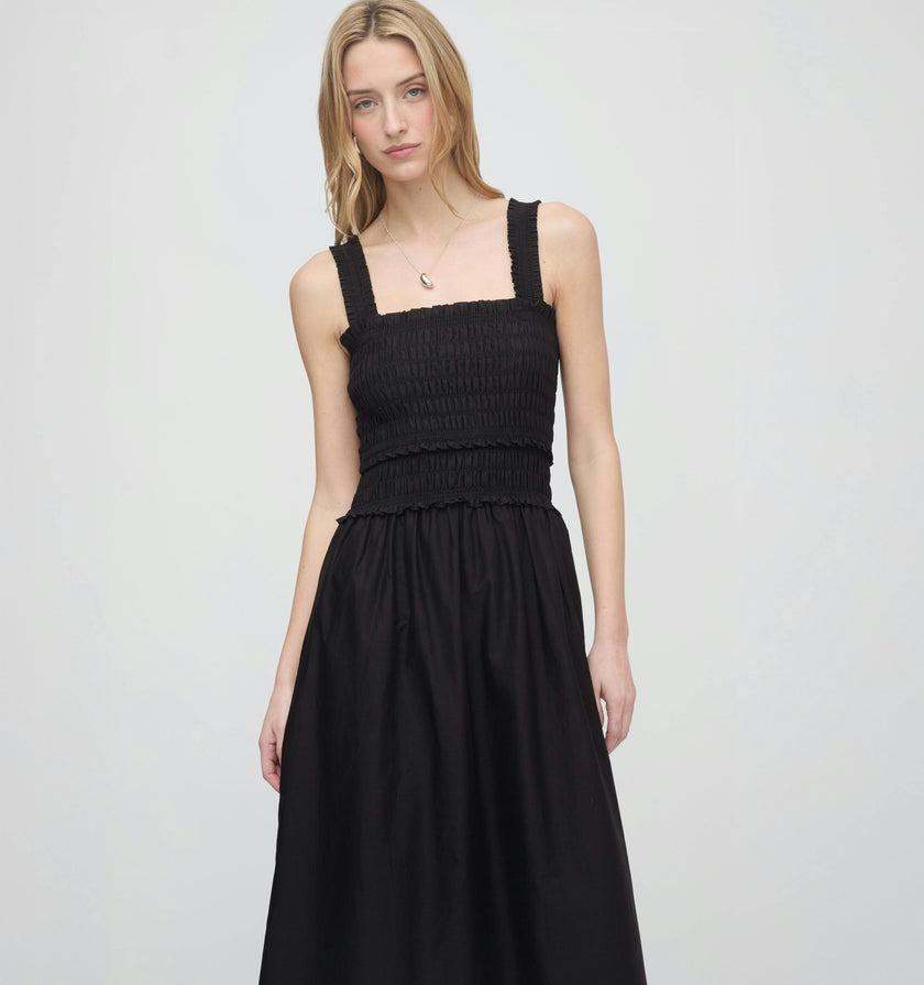 The Azalea Maxi Nap Dress - Black