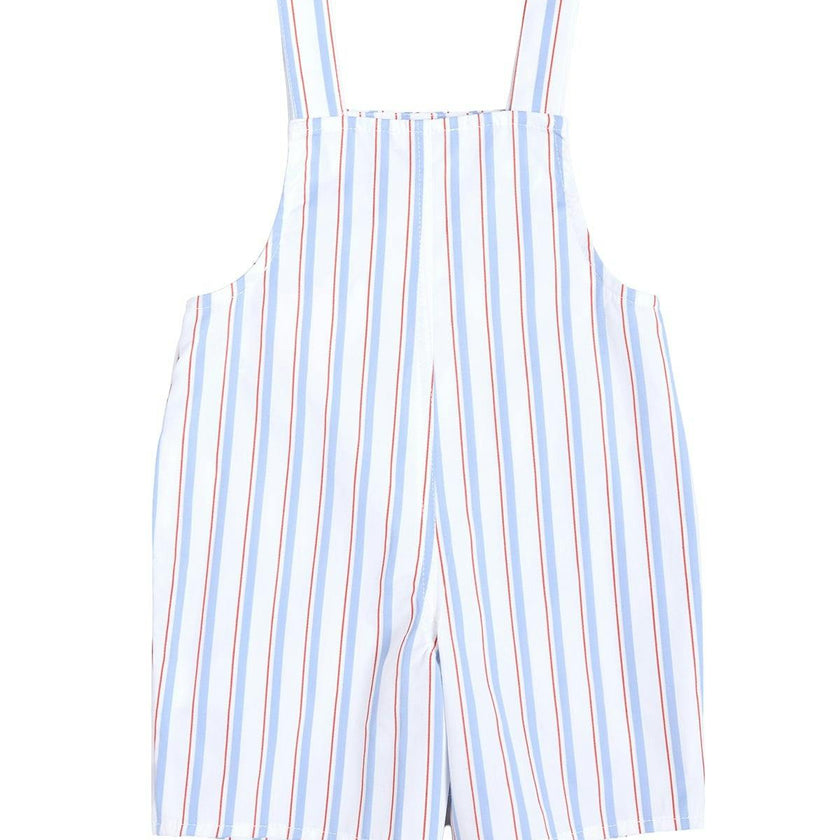 Baby Boys Alex Overalls in Heritage Stripe