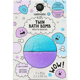 Bath Bomb for Kids DUOS Blue and Violet