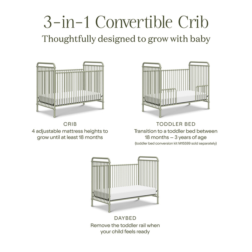 Abigail 3-in-1 Convertible Crib