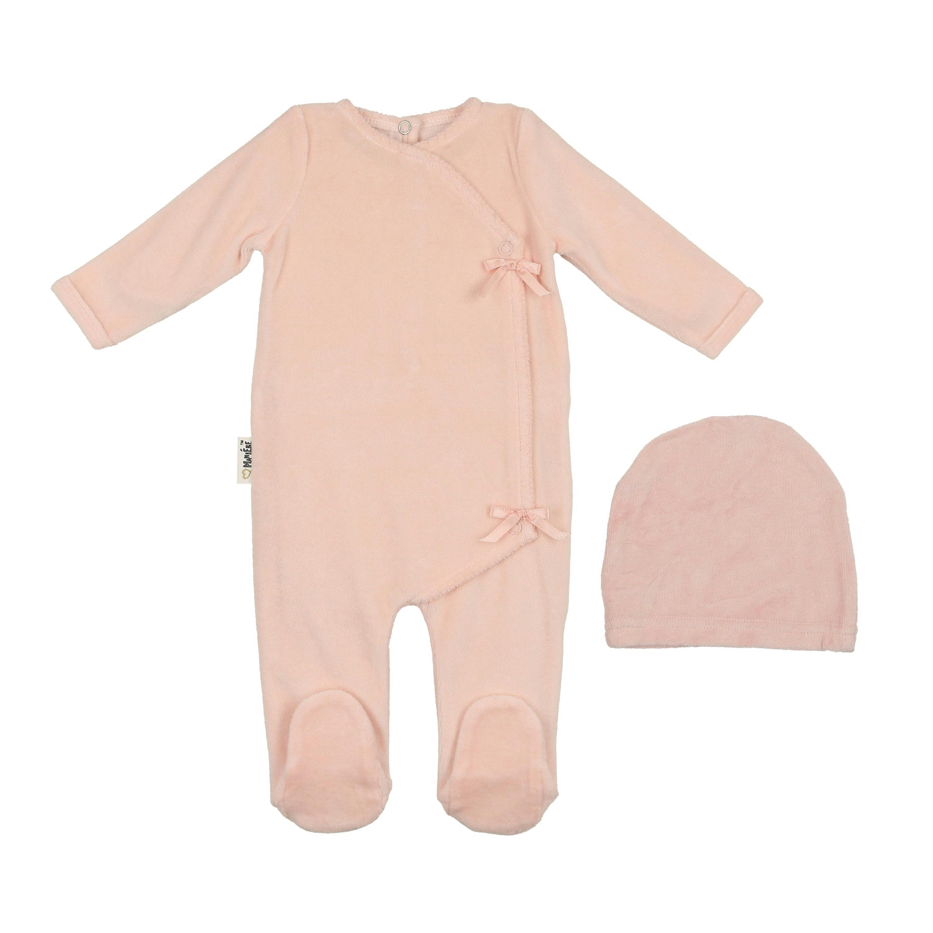 Velour Wrap Footie