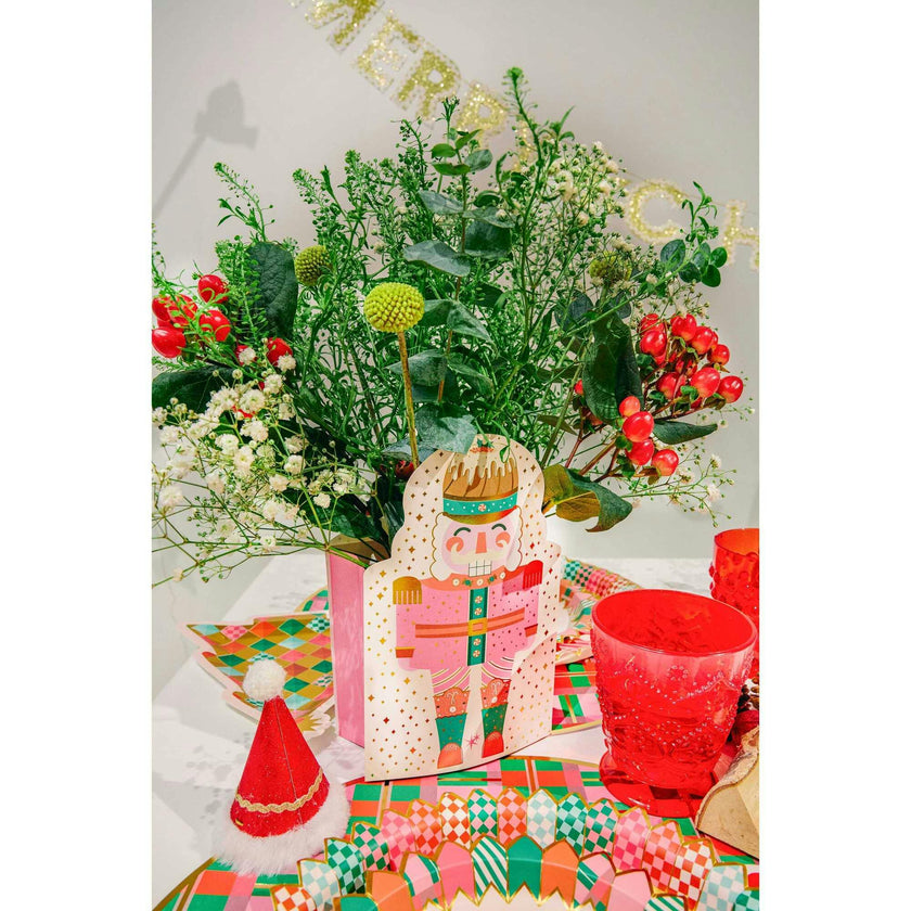Nutcracker Pop-Up Vase Slip Covers (set of 3)