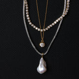Dainty Bezel Necklace