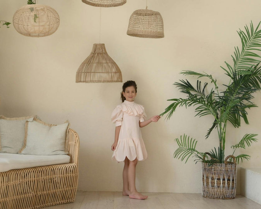 Olivia dress (blush pink)