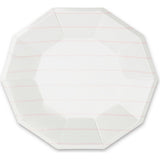 Blush Frenchie Striped Large Plates