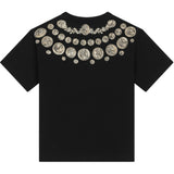 Black Multi Coin Print T-Shirt