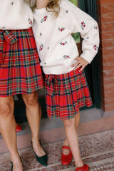Teen Ellis Sweater in Ivory Jubilant Bloom