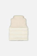Sleeveless Mid-Season Vest Off-White