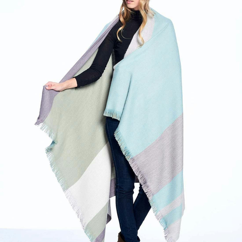 Reversible Throw Blanket