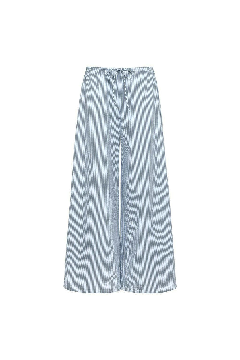 Drawstring Wide-Leg Pant