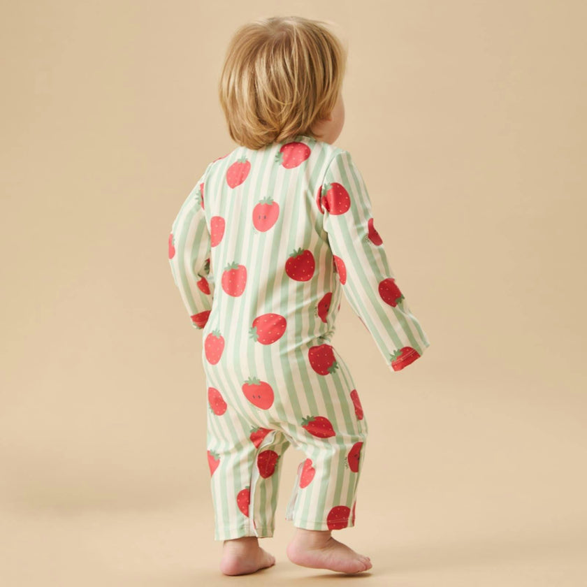 Strawberry One-Piece Rashguard
