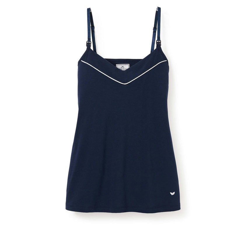 Women's Pima Maternity Camisole in Navy