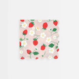Strawberry Pattern Small Napkins