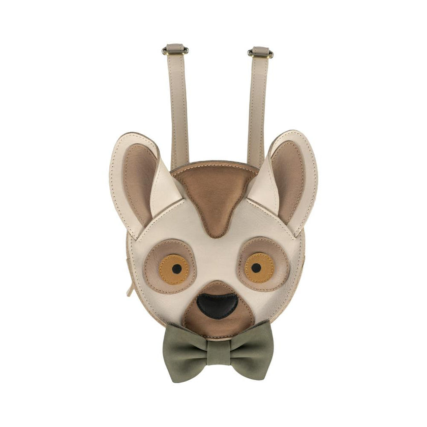 Tendo Backpack | Festive Lemur | Ivory Classic Leather
